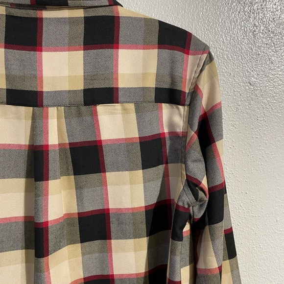Dixxon Snap On Limited Edition Plaid Flannel Button Up Work Shirt Mens Outdoorsy - Picture 8 of 16